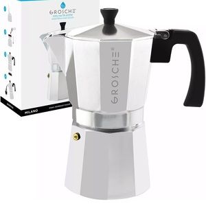 GROSCHE Milano 9 cup stovetop espresso maker